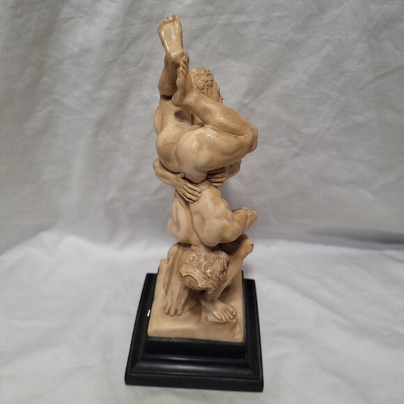 SOLD! G. Ruggeri Sculpture Italy Mythology Nude Hercules Diomedes Vintage 60's - Picture 11 of 16